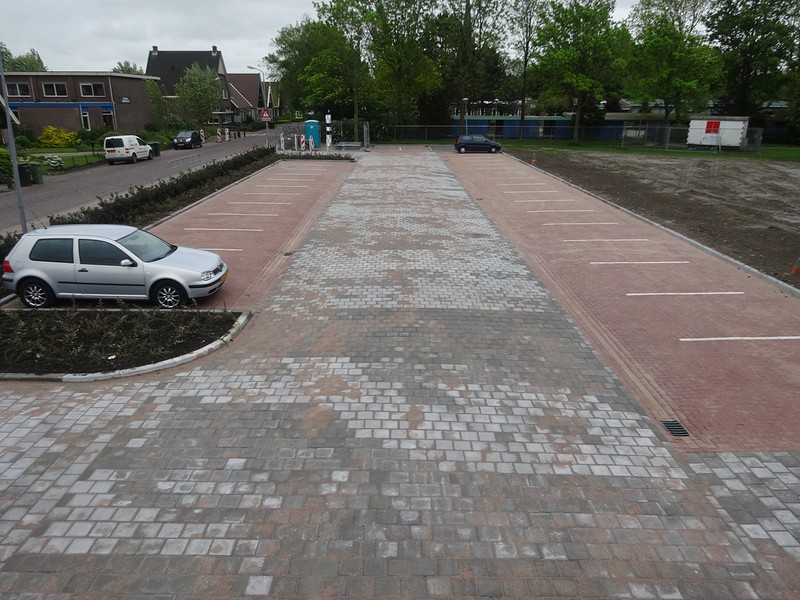 Parkeerterrein Albert Heijn Nibbixwoud